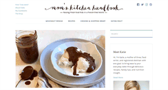 Desktop Screenshot of momskitchenhandbook.com